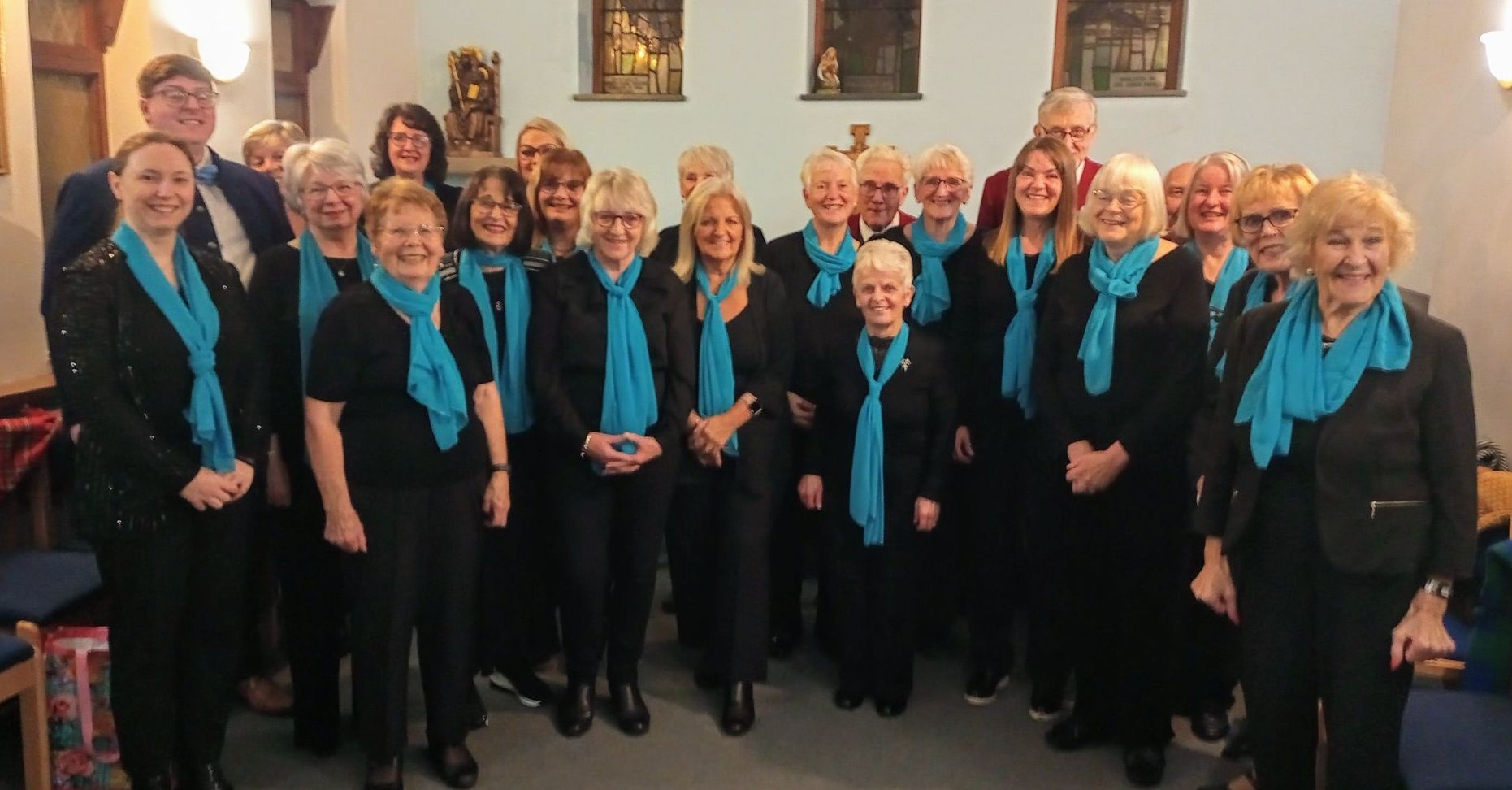 A photo of the choir